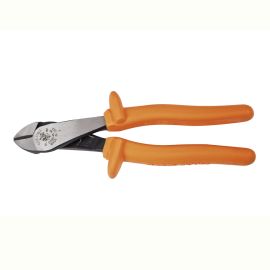 Klein Tools D2000-48-INS 2000 Series Hi-Leverage, Insulated Angled Head Diag.-Cutting Pliers