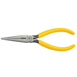Klein Tools D203-7 7-1/8 Inch Side Cutters Long-Nose Pliers