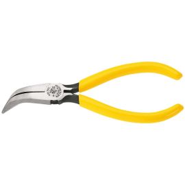Klein Tools D302-6 6-1/4 Inch Long Nose Pliers Curved