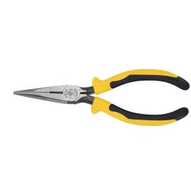 Klein Tools J203-6 6-5/8 Inch Journeyman Long-Nose Pliers, Side Cutters