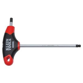 Klein Tools JTH6E13BE 1/4 Inch Hex Ball-End Journeyman T-Handle 6 Inch (152 mm)