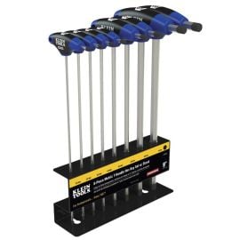 Klein Tools JTH98M 8 pc Metric Journeyman T- Handle Set with Stand