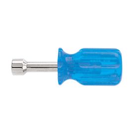 Klein Tools SS12 1-1/4 Inch Hollow-Shaft, 3/8 Inch Hex Stubby Nut Driver
