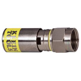 Klein Tools VDV812-606 Universal F Compression Connector - RG6/6Q (10 / Pack)
