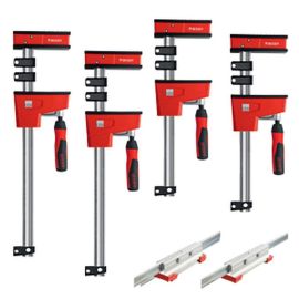 Bessey Tools KREX2440 Parallel Clamp Kit, 2-24 Inch, 2-40 Inch K Body Clamps and  4 x KBX20 