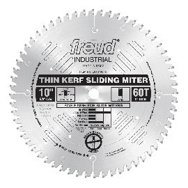 Freud LU91M010 10 Inch 60 Tooth ATB Crosscutting Miter Saw Blade with 5/8 Inch Arbor