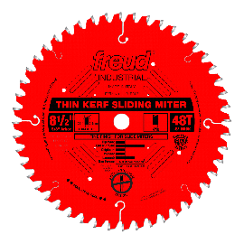 Freud LU91R008 8-1/2 Inch 48 Tooth ATB Saw Blade with 5/8 Inch Arbor and PermaShield Coating 