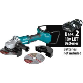 Makita XAG22ZU1 18V X2 LXT® Lithium-Ion (36V) Brushless Cordless 7 Inch Paddle Switch Cut-Off/Angle Grinder, electric brake, AWS™, lock-off, no lock-on