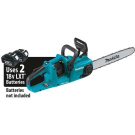 Makita XCU04Z 18V X2 (36V) LXT Lithium‑Ion Brushless Cordless 16 Inch Chain Saw, Tool Only