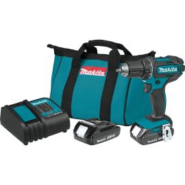 Makita XFD10SY 18V LXT Lithium-Ion Compact Cordless 1/2 Inch Driver-Drill Kit (1.5Ah) (Replacement of XFD10R)