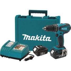 Makita XPH01A 18V LXT? Lithium-Ion Cordless 1/2 Inch Hammer Driver-Drill Kit, with Automotive Charger