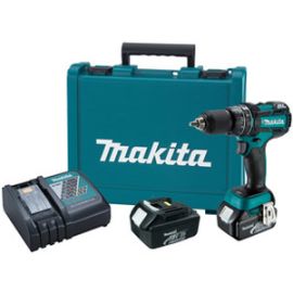 Makita XPH06 18V LXT Lithium-Ion Brushless Cordless 1/2 Inch Hammer Driver-Drill Kit (Replacement of LXPH05)