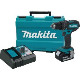 Makita XPH102 18V LXT Lithium-Ion Cordless 1/2 Inch Hammer Driver-Drill Kit, 2-speed