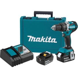 Makita XPH12M 18V LXT Lithium-Ion Compact Brushless Cordless 1/2 Inch Hammer Driver-Drill Kit