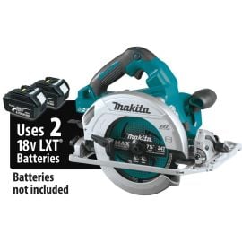 Makita XSH08Z 18V X2 LXT® Lithium-Ion (36V) Brushless Cordless 7-1/4 Inch Circular Saw, guide rail compatible base (Tool Only)