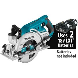Makita XSR01Z 18V X2 LXT Lithium‑Ion (36V) Brushless Cordless Rear Handle 7‑1/4 Inch Circular Saw, Tool Only