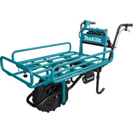 Makita XUC01X2 18V X2 LXT Lithium‑Ion Brushless Cordless Power‑Assisted Flat Dolly, Tool Only