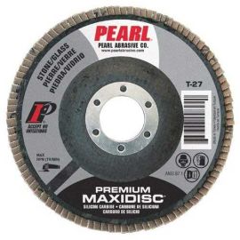 Pearl Abrasive MAX4120C 4 X 5/8 Maxidisc - Flap Disc Silicon Carbide Type 27