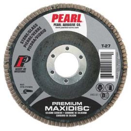 Pearl Abrasive MAX4600C 4 X 5/8 Maxidisc - Flap Disc Silicon Carbide Type 27