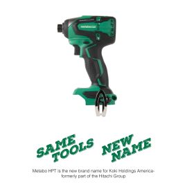 Metabo HPT WH18DBFL2Q4M 18V Lithium Ion Impact Driver (Tool Body Only)