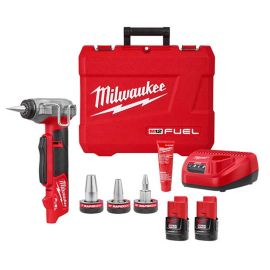 Milwaukee 2532-22 M12 FUEL ProPEX Expander Kit with 1/2 Inch 1 Inch RAPID SEAL ProPEX Expander Heads
