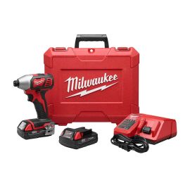 Milwaukee 2656-22CT M18 1/4 Inch Hex Impact Driver Kit