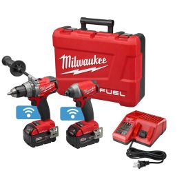 Milwaukee 2795-22 M18 Fuel Drill/Impact Combo Kit With One-Key