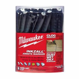 Milwaukee 48-22-3100 Black Fine Pt Inkzall Marker (36 Pack)
