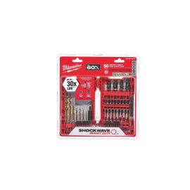 Milwaukee 48-32-4013 SHOCKWAVE 50-Piece Impact Duty Drill and Drive Set