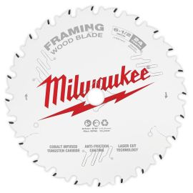 Milwaukee 48-40-0620 (5) 6-1/2 Inch 24t Framing Bld