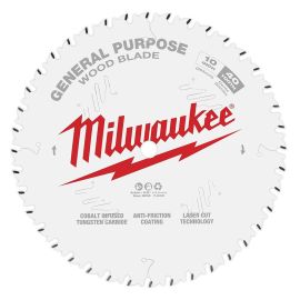 Milwaukee 48-40-1024 10 Inch 40t Gen Purp Saw Blade