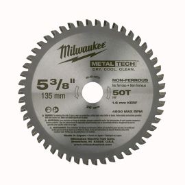 Milwaukee 48-40-4075 Circular Saw Bl 5-3/8 Non Ferr