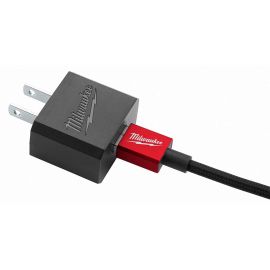 Milwaukee 48-59-1202 3ft Micro-USB Cable and 2.1A Wall Charger