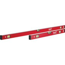 Milwaukee MLCMS48 24 Inch /48 Inch REDSTICK™ Compact Box Level Set