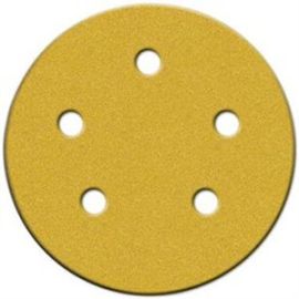 Norton 49209 5 Inch x 5 Hole 320 Grit Hook and Loop Sanding Disc (Pack of 25)