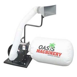 Oasis Machinery DC1000 1HP Mobile Tabletop Dust Collector (Replacement of Delta AP300)