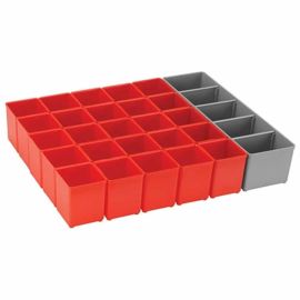 Bosch ORG72-RED Click and Go 26 Piece Organizer Set for i-BOXX72