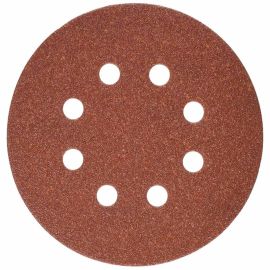 Porter Cable 735801205 5-Inch 120 Grit Eight-Hole Hook & Loop Sanding Discs (5-Pack) 