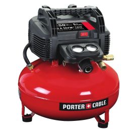 Porter Cable C2002 150 Psi 6 Gal Oil-Free Pancake Compressor