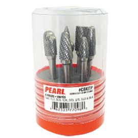 Pearl Abrasive CBKITP 8-pc. set 8 Piece Carbide Bur Kit Carbide Burs