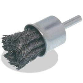 Pearl Abrasive CLKEB1 1 x .014 x 1/4 Knot End Brush Tempered Wire Brush
