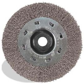 Pearl Abrasive CLWBCW458-BULK 4 X .015 X 5/8-11 Wire Brushes Crimped Wheel Tempered Wire