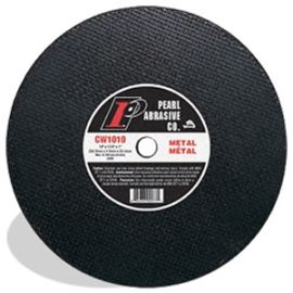 Pearl Abrasive CW122G 12 x 1/8 x 1 Aluminum Oxide Premium Type 1 For Hi-Speed Gas Powered Saws Cut-Off Wheel