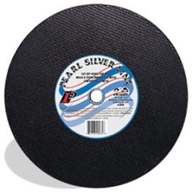 Pearl Abrasive CW1222GT 12 x 1/8 x 20mm Aluminum Oxide Silver Line Type 1 For Hi-Speed Gas Powered Saws Cut-Off Wheel