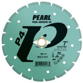 Pearl Abrasive DIA012MC 12 X .125 X 1, 20mm P4 Multi-Cut Utility/Demolition Blade Specialty Blade