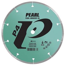 Pearl Abrasive DTL04HPXL 4 X .060 X 20mm, 7/8 - 5/8 Adapter P4 For Porcelain Tile & Stone Diamond Blade