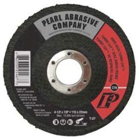 Pearl Abrasive HSP7016 7 x 7/8 Silicon Carbide Hard Back Turbo Cut Disc Type 27 Surface Preparation