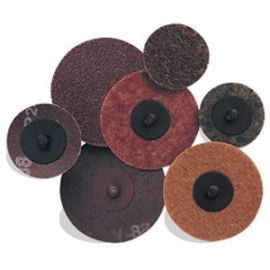 Pearl Abrasive NW2CQ 2 Inch Aluminum Oxide Quickmount Mini Conditioning Disc - Non-Woven Surface Preparation