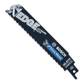 Bosch RESM6X2 6 Inch 8+10 TPI Edge Metal Cutting Reciprocating Saw Blades 5 Pack
