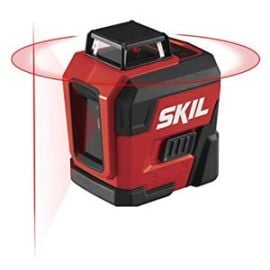 Skil LL932201 Self-leveling 360 Degree Red Cross Line Laser